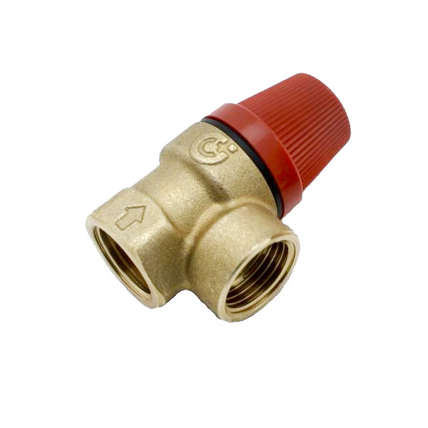 

Клапан предохранительный Caleffi DN 1/2" (3 бара) для систем отопления (311430)