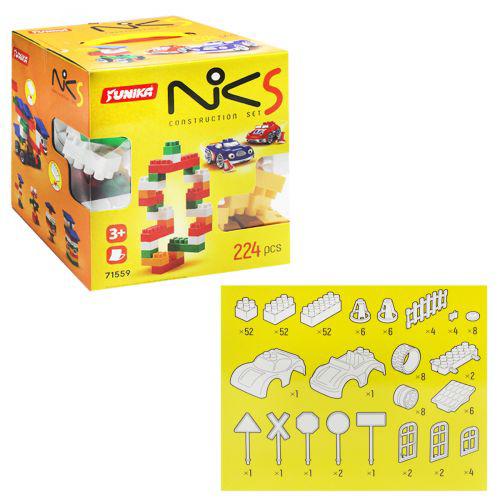 

Пластиковый конструктор NIK-5 224 детали Юника 1559 (TC146205)