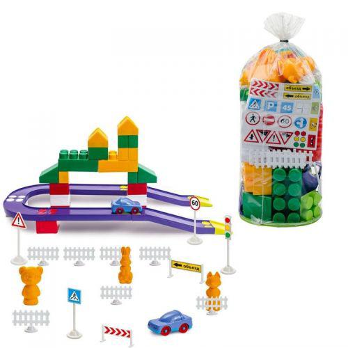 

Конструктор пластиковый №2 70 дет Colorplast 1-212 (TC146676)