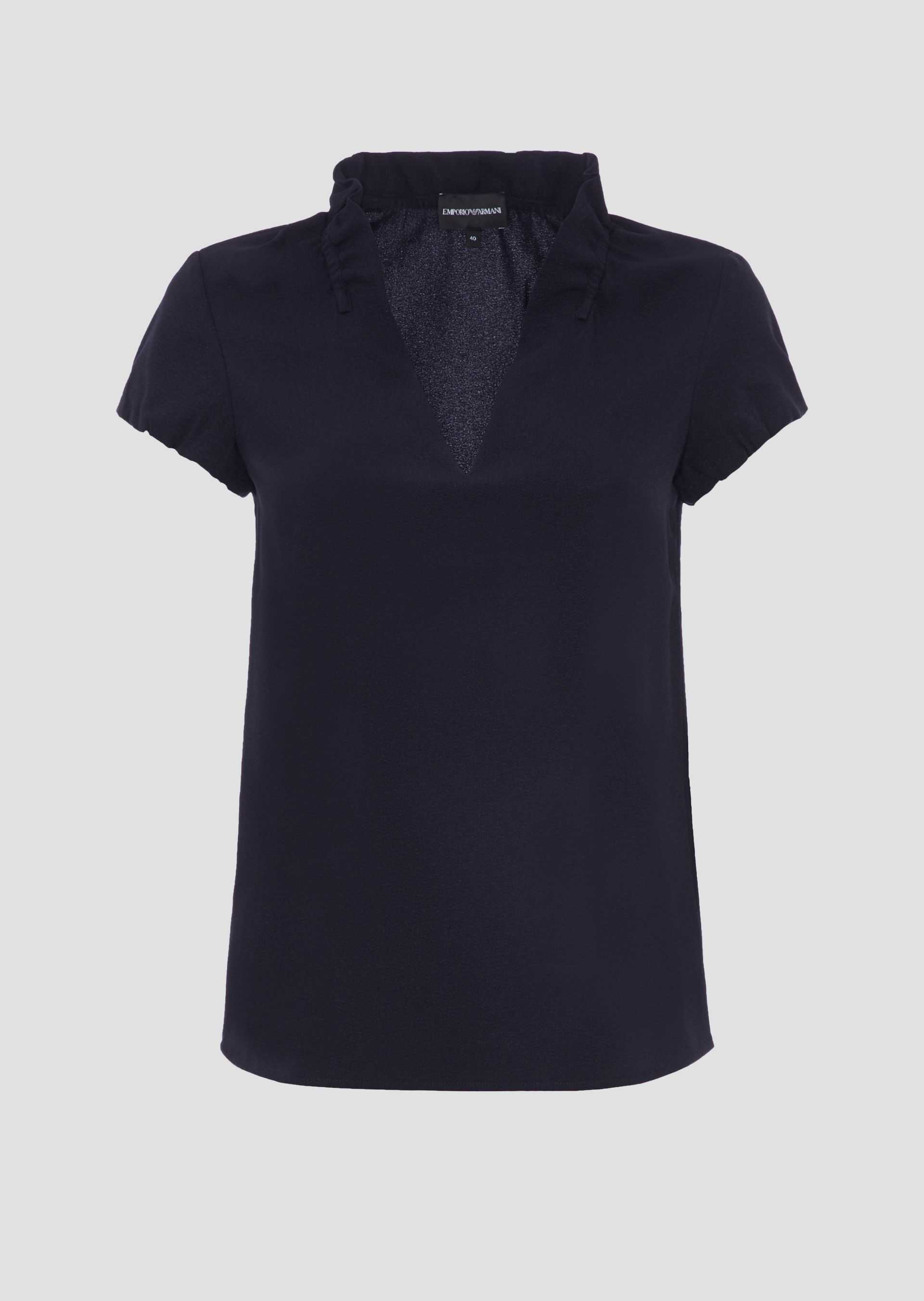

Блуза Emporio Armani  Темно-синяя 3G2K62.2NWQZ, Блуза Emporio Armani 42 Темно-синяя 3G2K62.2NWQZ