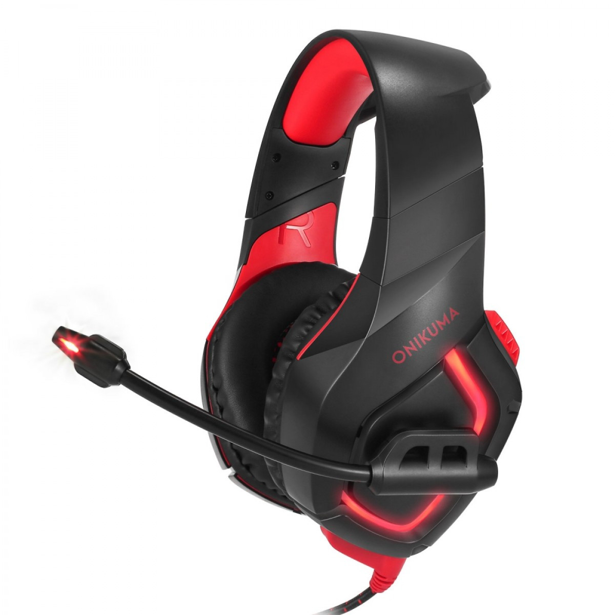 

Наушники игровые ONIKUMA K1-B without LED / Black & red