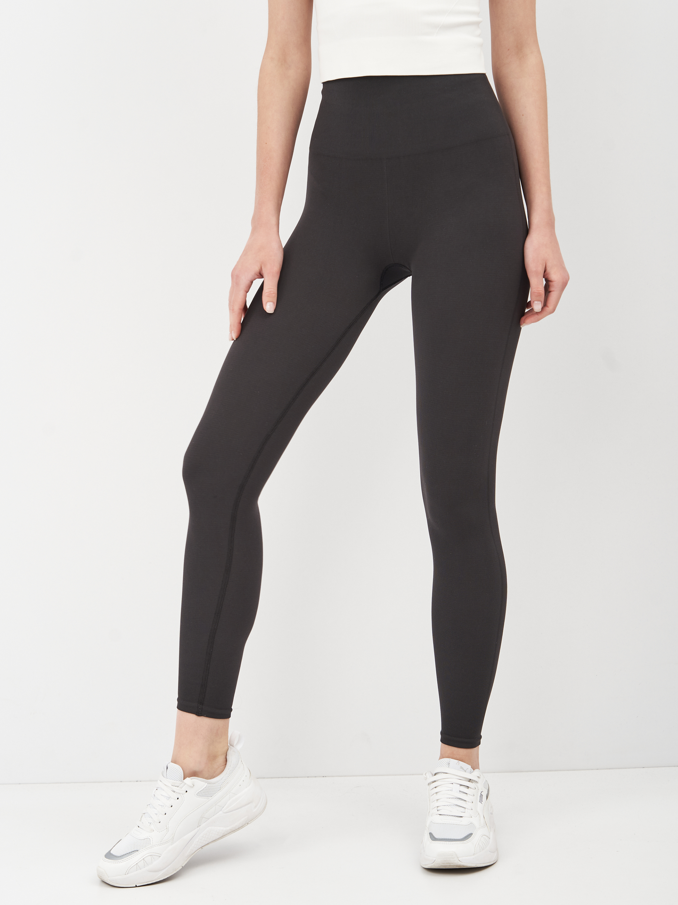 

Спортивные леггинсы H&M 1703-8667312 XS Темно-серые