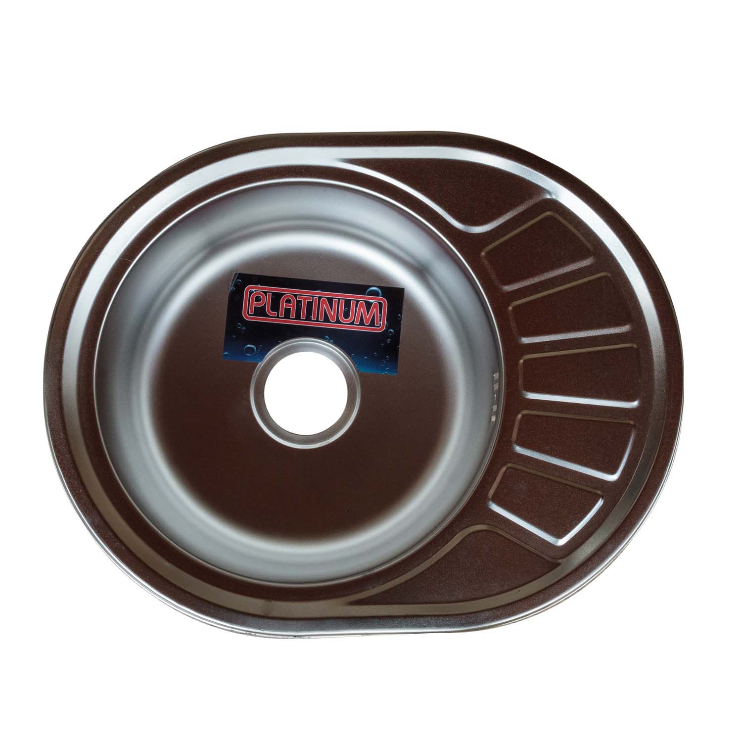 

Врезная кухонная мойка Platinum 57*45 (см) в покрытии polish (полированная), с толщиной 0,6 (мм)