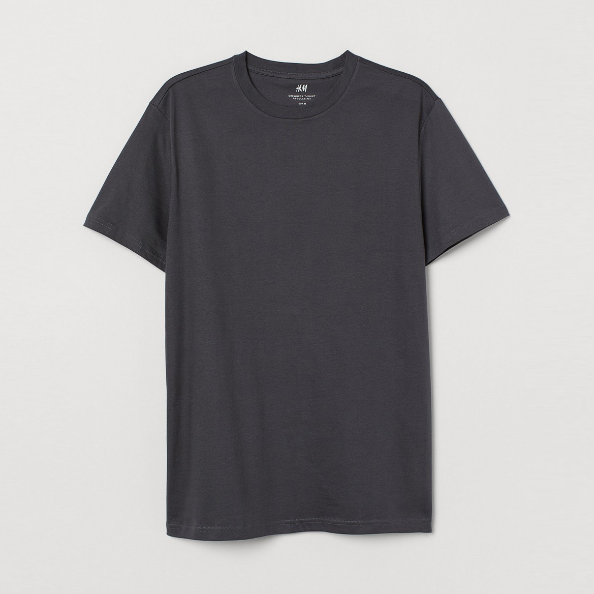 

Футболка H&M Sport 0685816_т.сер S Темно-серая
