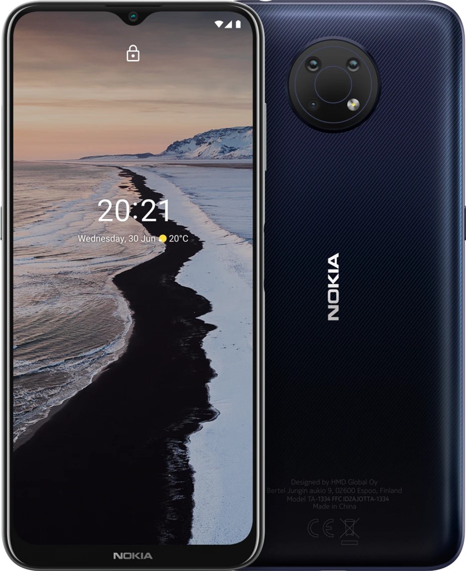 

Мобильный телефон Nokia G10 3/32GB Blue