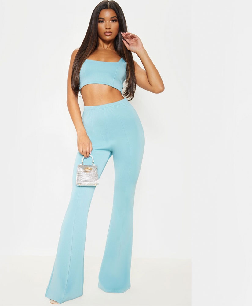 

Штани PrettyLittleThing 30352 38 Бірюзовий