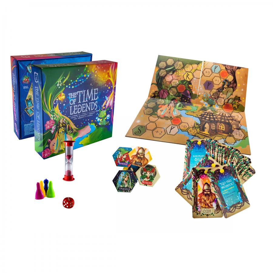 

Настольная игра The time of Legends укр Strateg (30267) (112220)
