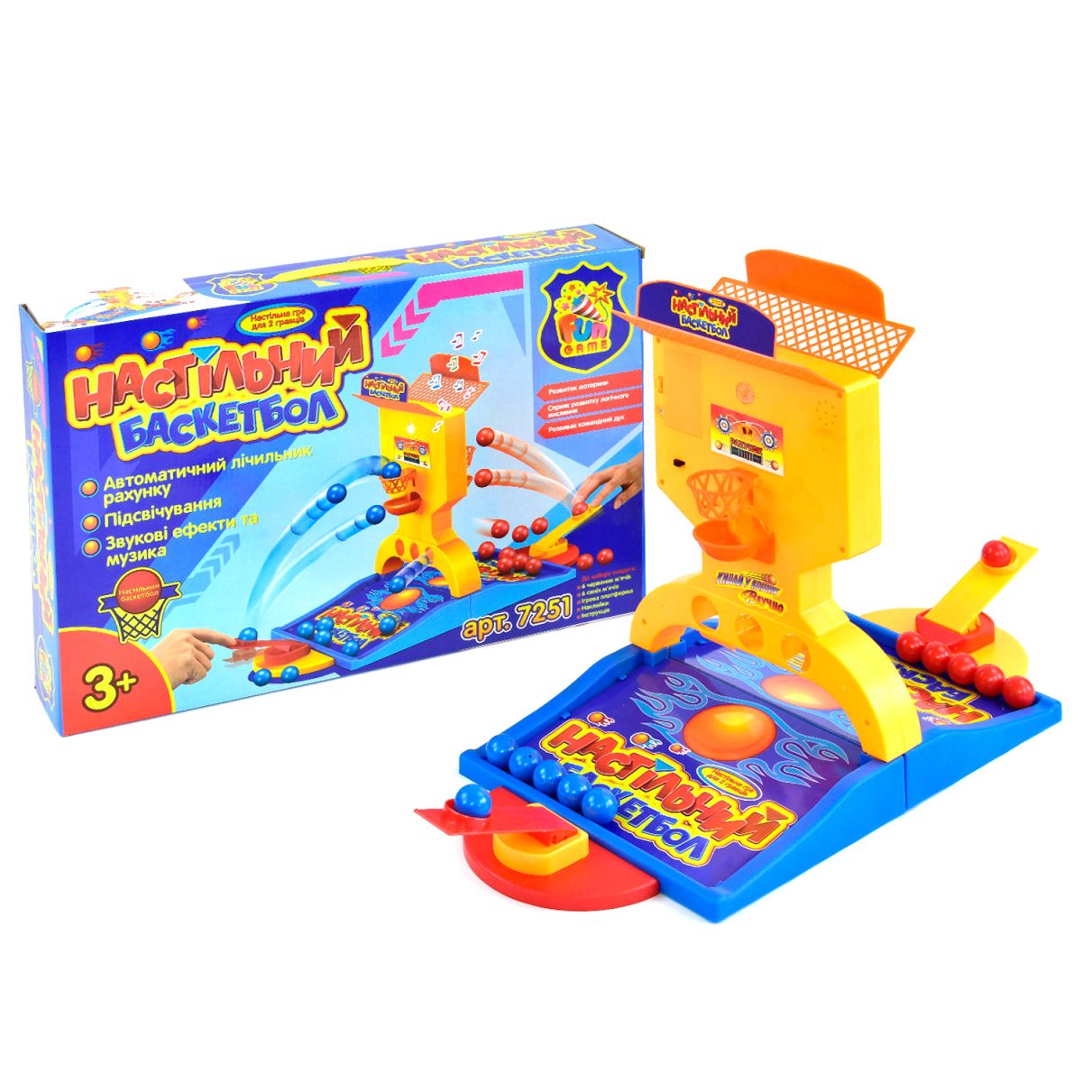 

Настольная игра Баскетбол Fun Game (7251) (52612)