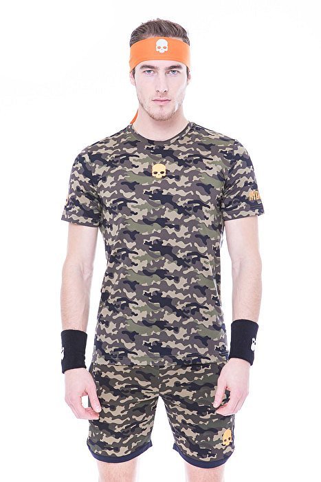 

Футболка Hydrogen PRINTED TECH CAMOUFLAGE для тенниса M камуфляж