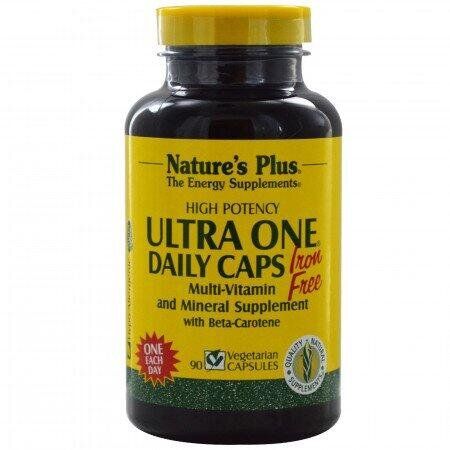 

Витамины Ultra One Daily Cups Iron Free Nature's Plus 90 капсул (NP059)