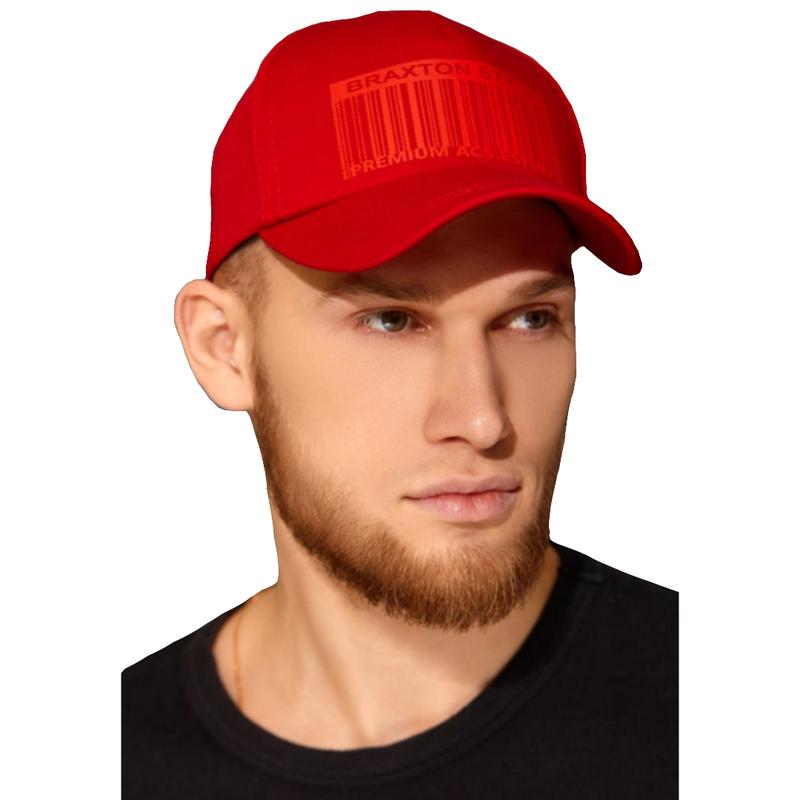 

Мужская кепка бейсболка «Braxton style» рр 56-58 Braxton Красный