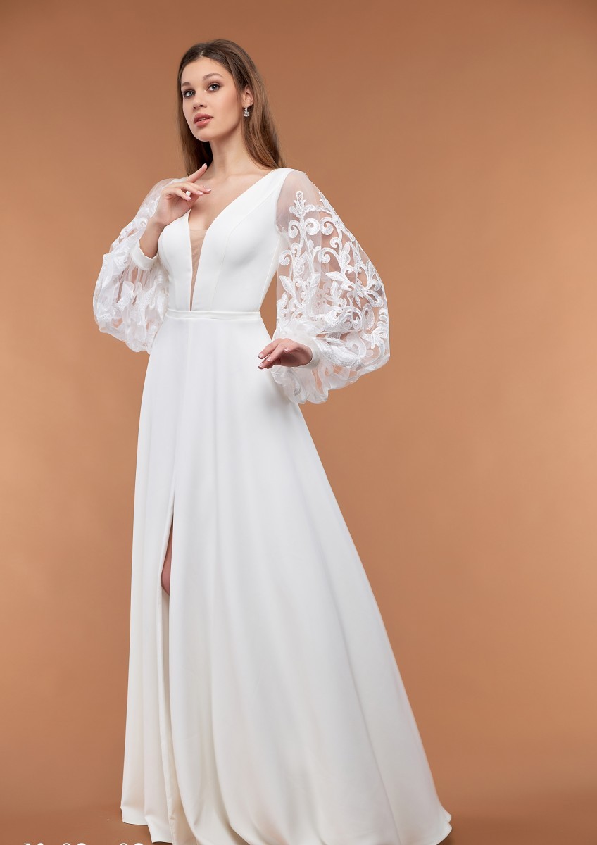 

Белое свадебное платье Lolita M/L белый 43449434