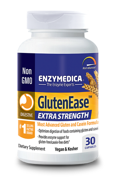 

Ферменты для переваривания глютена GlutenEase Extra Strength Enzymedica 30 капсул (EM051)