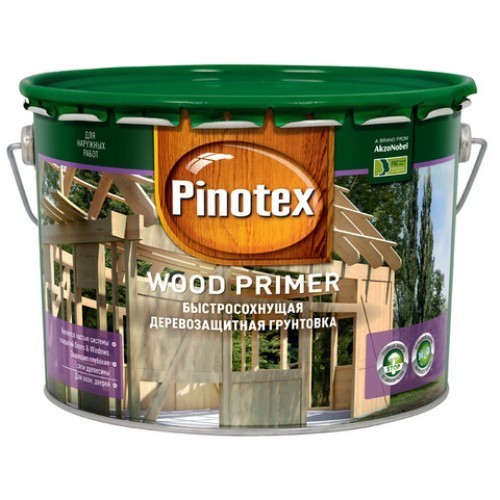 

Грунтовка антисептик для дерева Pinotex Wood Primer 10 л
