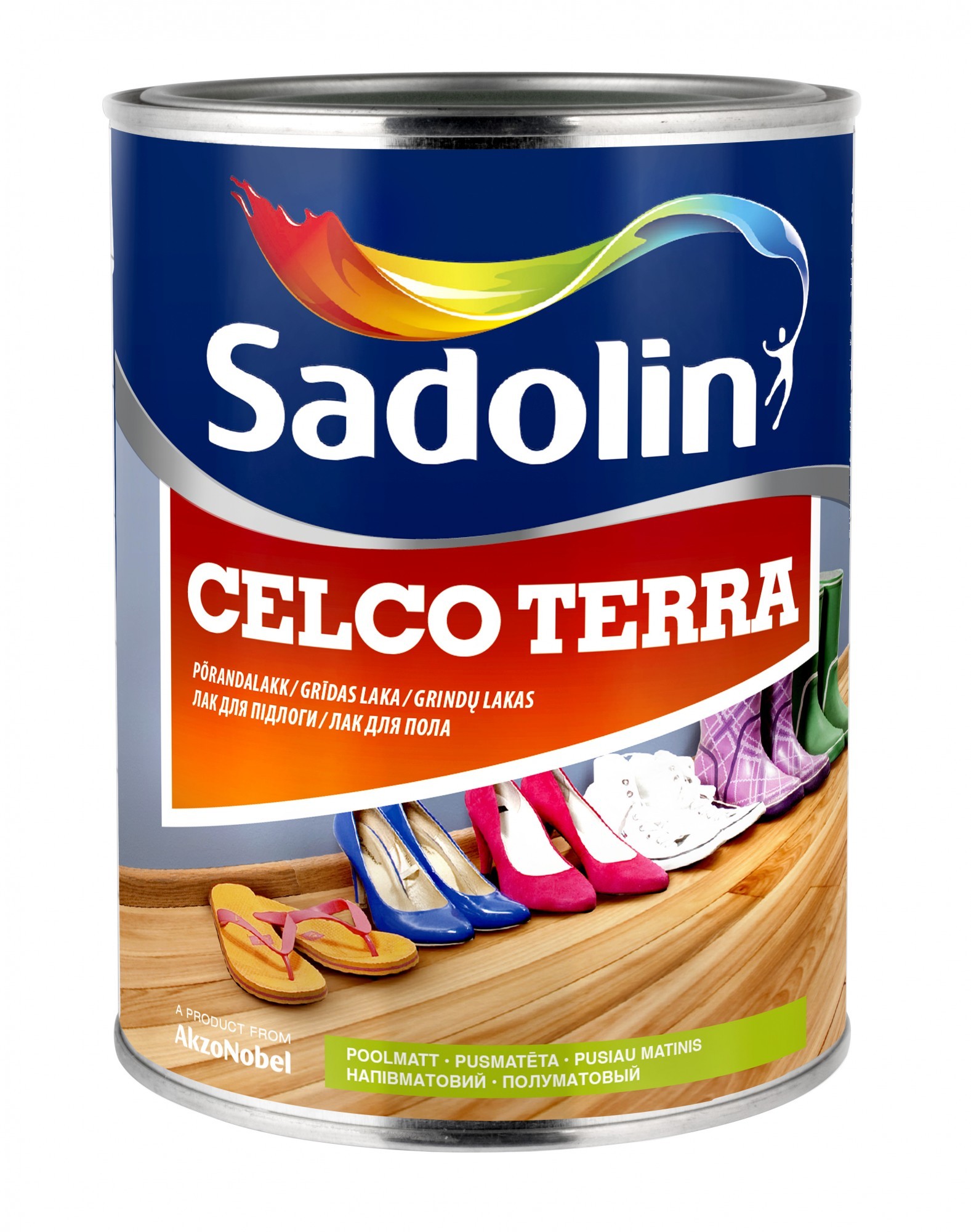 

Лак для пола Sadolin Celco Terra 90 2.5 л Полуглянцевый