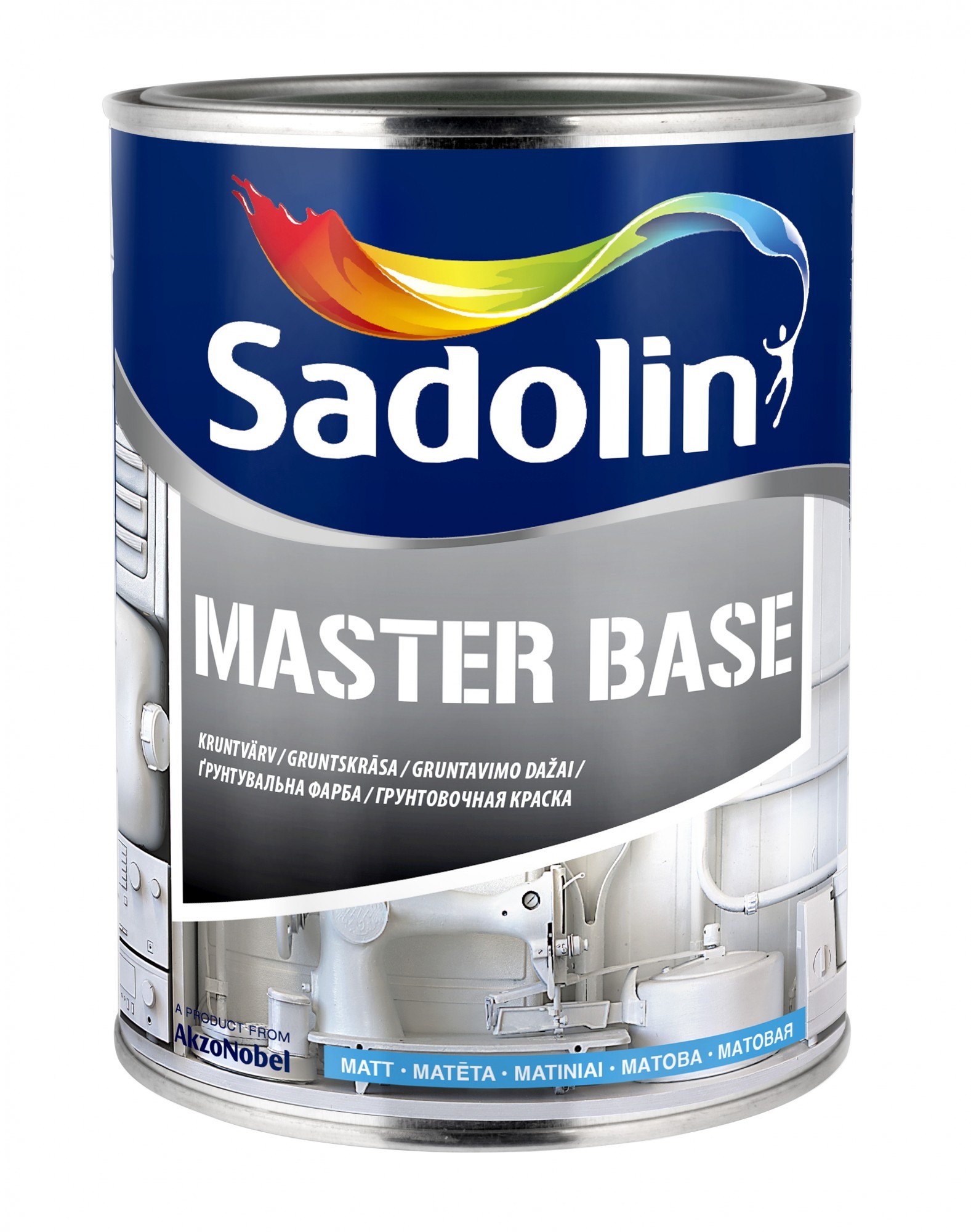 

Алкидная грунтовочная краска Sadolin Master Base 2.5 л Белая