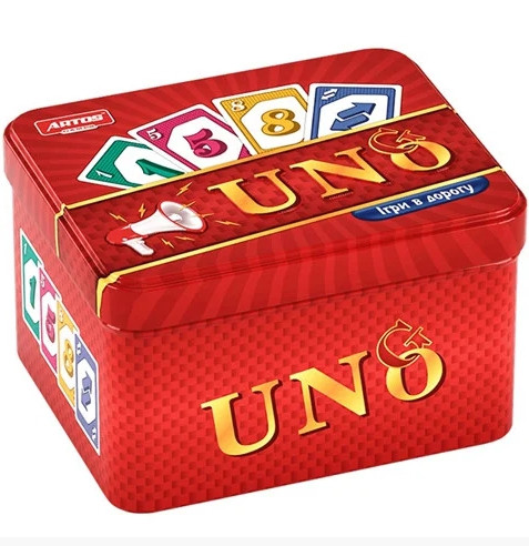 

Настольная игра "UNgO" в металлической коробке 1090