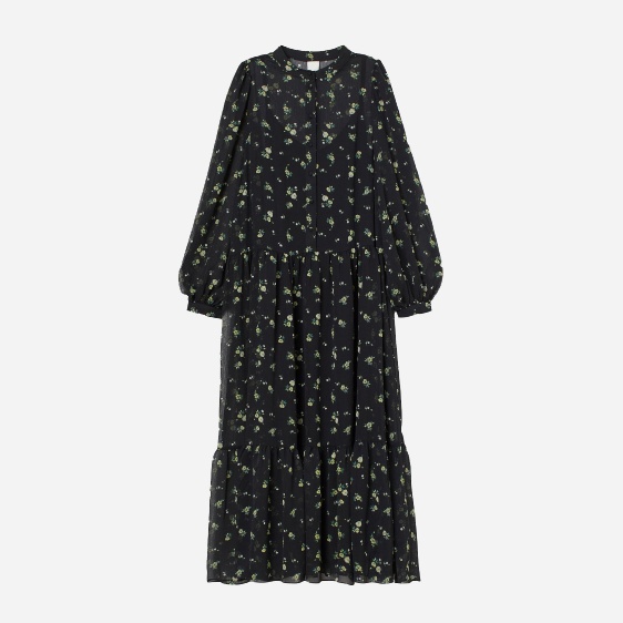 

Платье H&M 1404-9087282 XS Черное