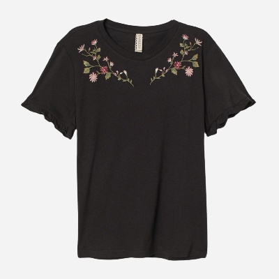 

Футболка H&M 1704-8704422  Черная, Футболка H&M 1704-8704422 S Черная