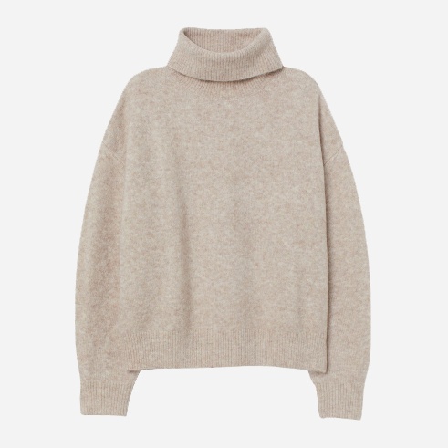 

Свитер H&M 7389430 XS Светло-бежевый
