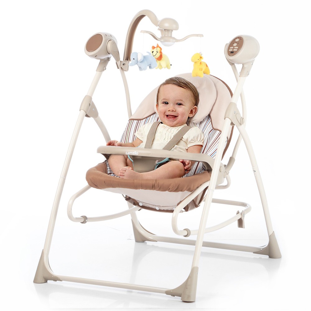 

Детское кресло-качеля 3 в 1 Carrello Nanny SC-0005 - Beige Stripe