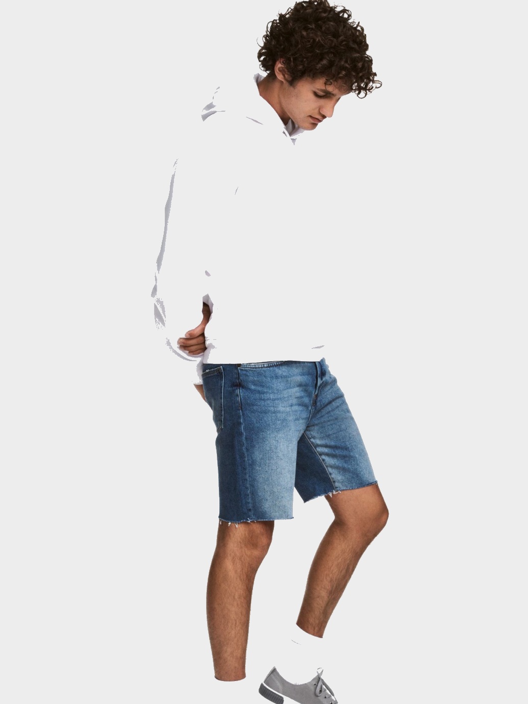 

Джинсовые шорты H&M 0397688_син 36 Синие