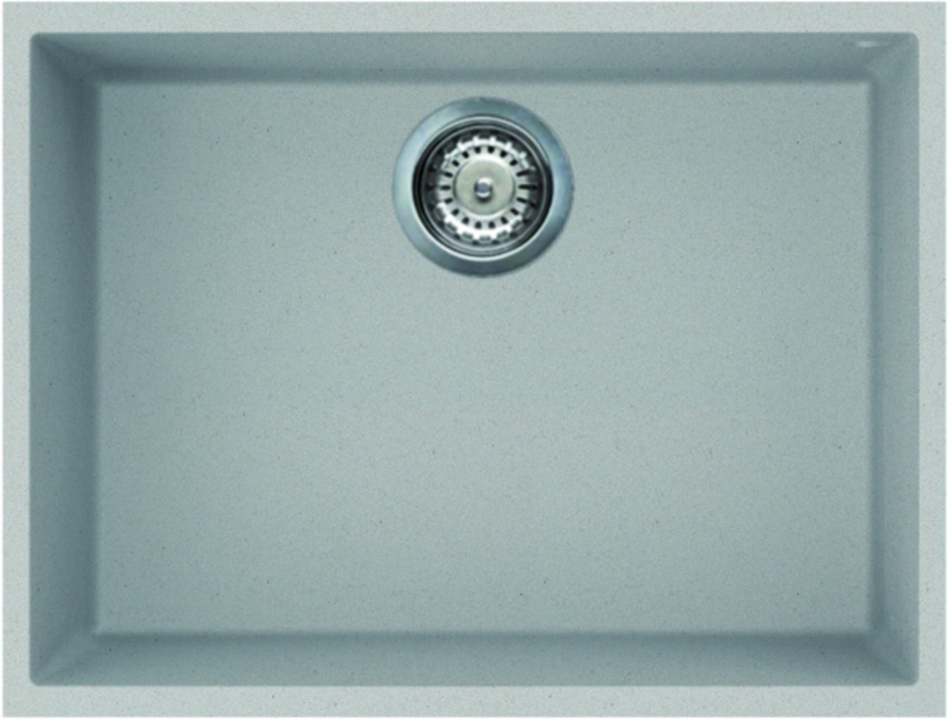 

Кухонная Мойка Elleci Q 105 Under Top Aluminium 79 Серый
