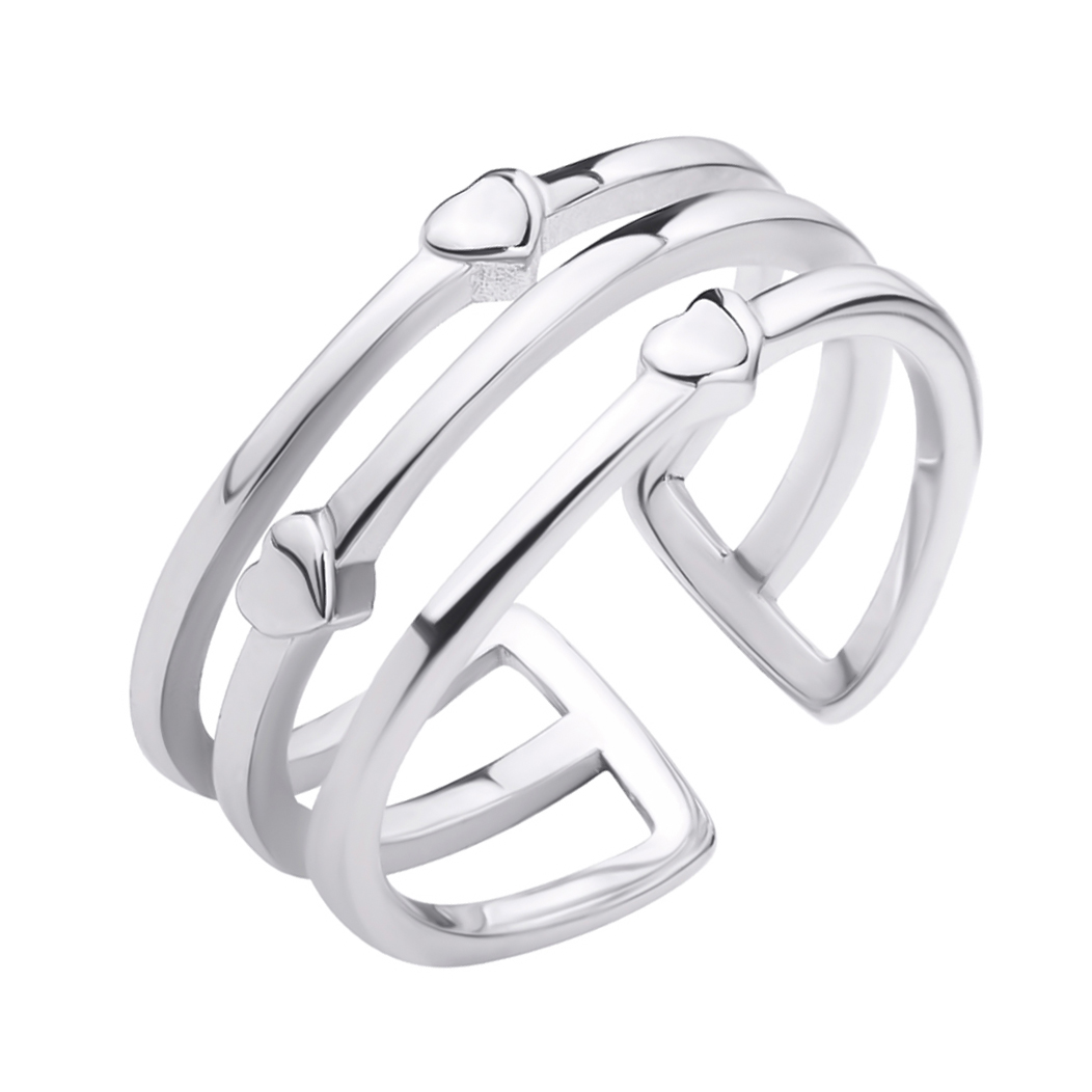 

Серебряное кольцо 000106844 17 размера