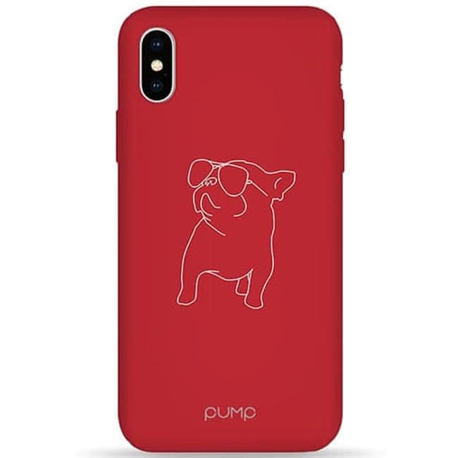 

Чехол Pump Silicone Minimalistic для Apple iPhone X / XS (5.8") Pug With Без бренда