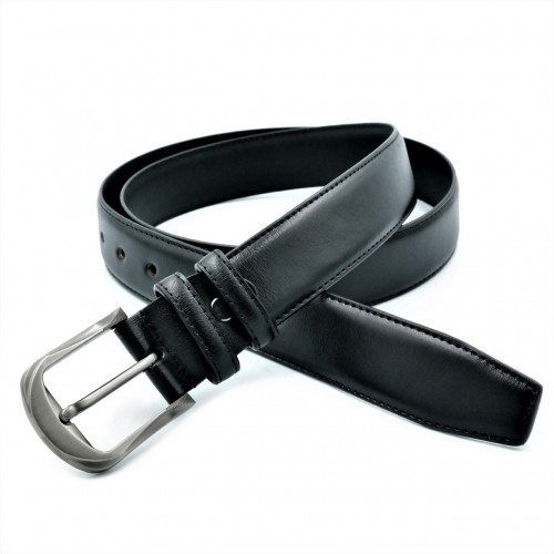 

Кожаный мужской ремень Weatro Чёрный nw-kit-35k-001