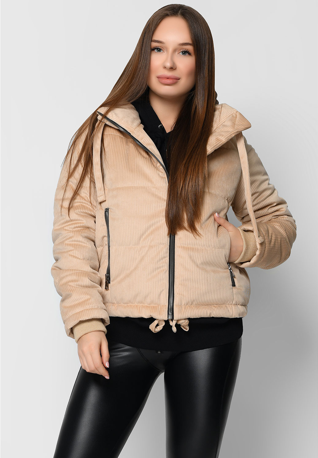 

Куртка LS-8857-10, (Бежевый) G&M  Размер цвет Бежевый, Куртка LS-8857-10, (Бежевый) G&M 48 Размер цвет Бежевый