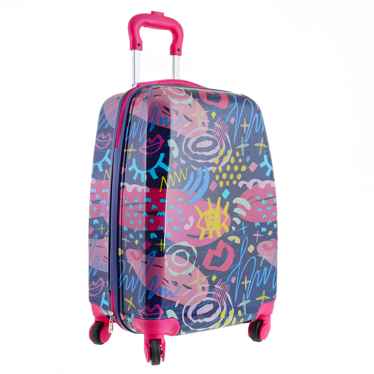 

Чемодан детский на колесах Graffity LG-5 YES (557827)