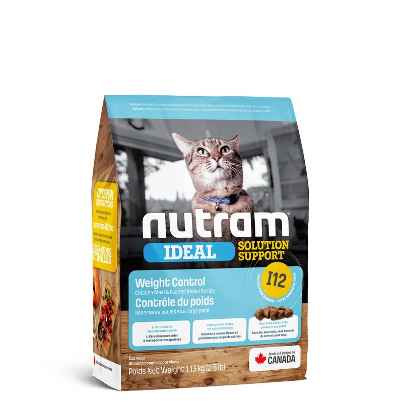 

Сухой корм для котов с избыточным весом Nutram (Нутрам) I12 Ideal Solution Support Weight Control Cat с курицей (1,13 кг)