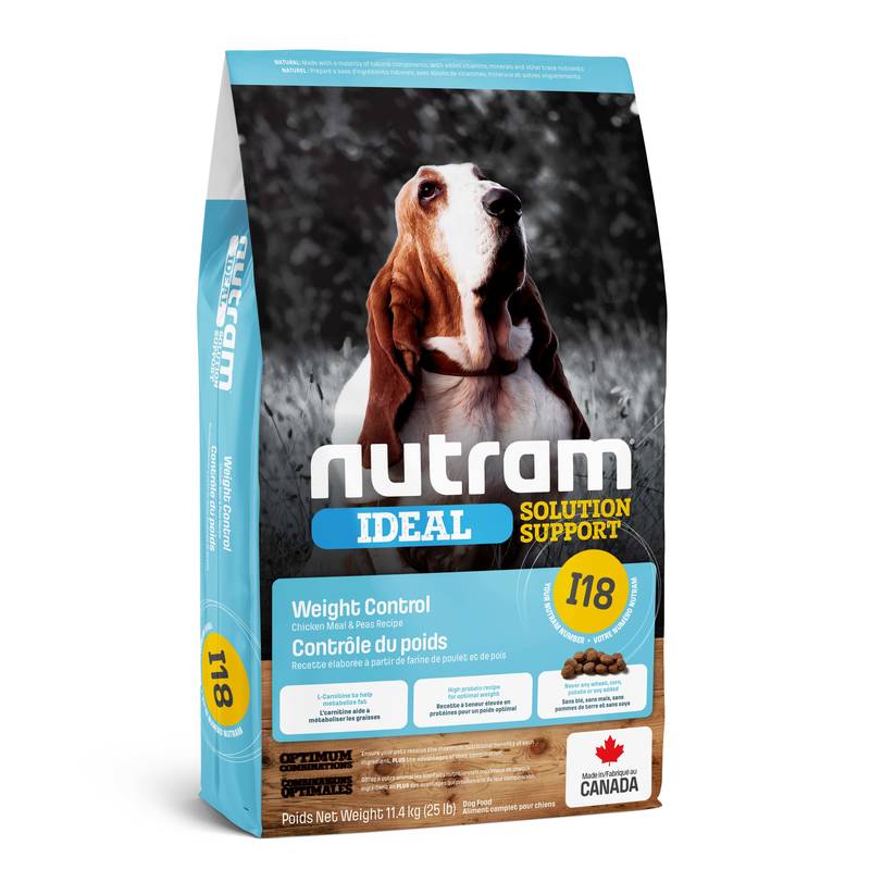 

Сухой корм для взрослых собак склонных к ожирению Nutram (Нутрам) I18 Ideal Solution Support Weight Control Dog с курицей (11,4 кг)