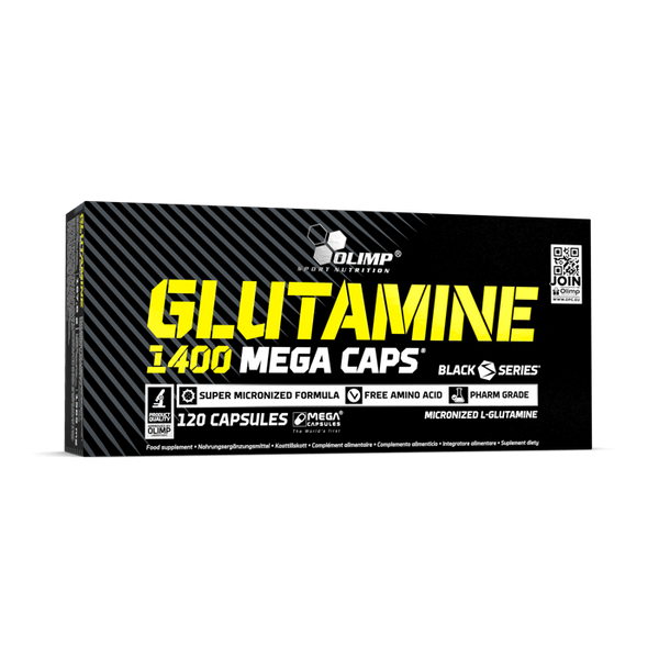 

L-глютамин Glutamine 1400 Mega Caps Olimp Nutrition 120 капсул (OLN080)