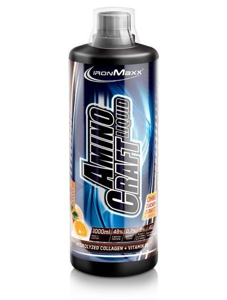 

Аминокислотный комплекс AminoCraft Liquid IronMaxx апельсин 1000 мл (IM003)