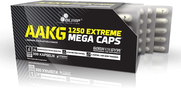 

Аргинин AAKG 1250 Extreme Mega Caps Olimp Nutrition 300 капсул (OLN001)