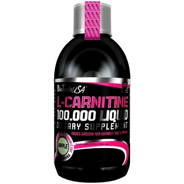 

L-карнитин L-Carnitine Liquid 100 000 BioTech USA яблоко 500 мл (BTU070)