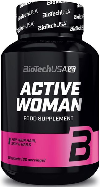 

Витамины для женщин Active Women BioTech USA 60 таблеток (BTU008)
