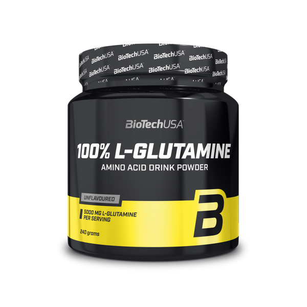 

Глютамин 100% L-Glutamine BioTech USA 240 г (BTU005)