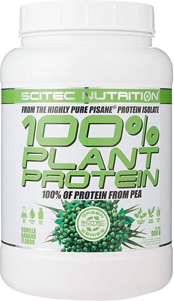 

Растительный протеин 100% Plant Protein Scitec Nutrition банан ваниль 900 г (SN108)