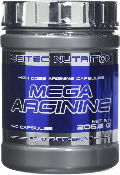 

Аргинин Mega Arginine Scitec Nutrition 140 капсул (SN103)