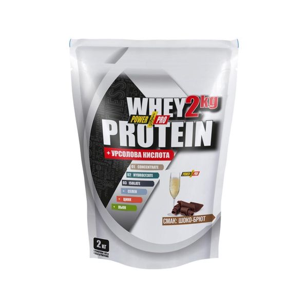 

Протеин Whey Protein PowerPro шоко-брют 2.0 кг (PWP039)