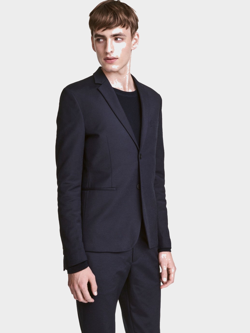 

Пиджак H&M 0391691_т.син 58 Темно-синий