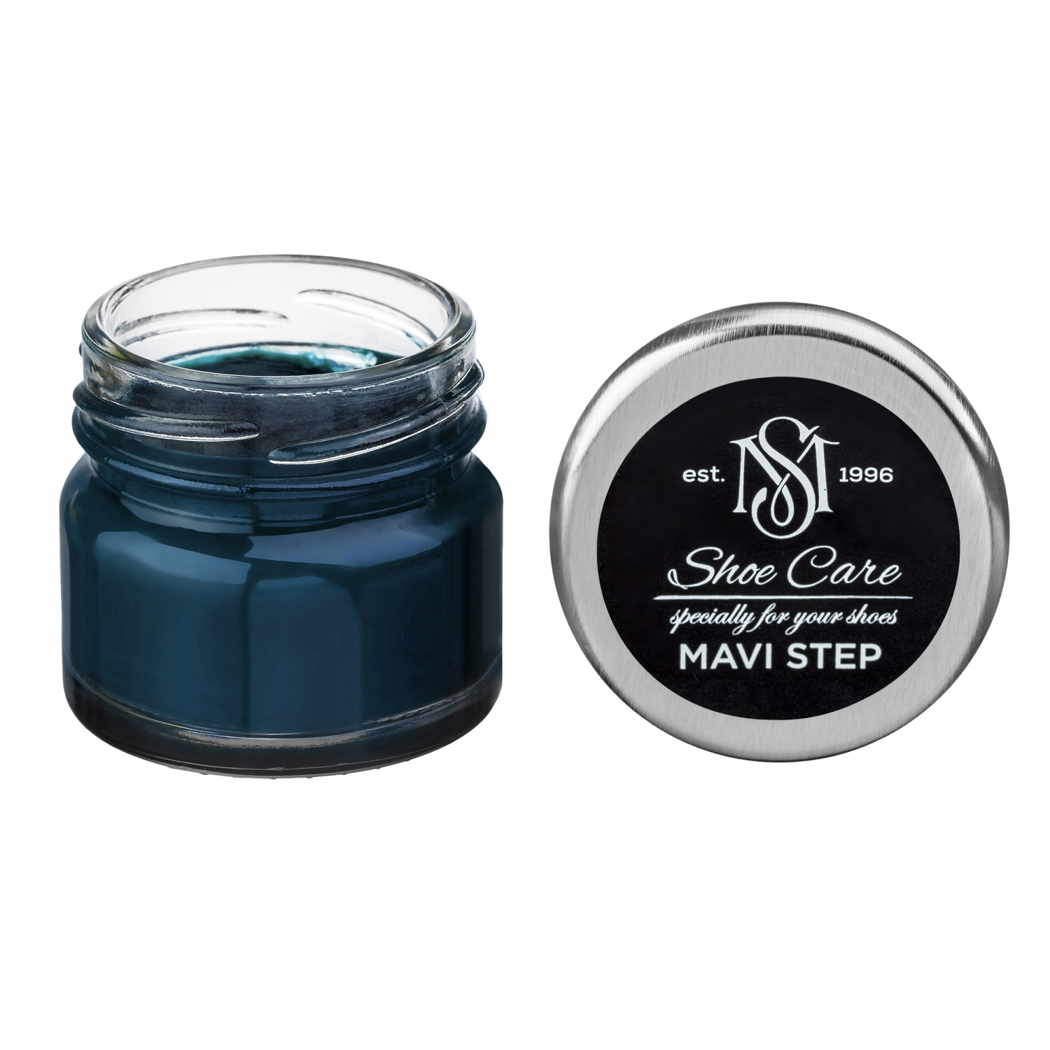 

Крем для обуви синий 158 Mavi Step Creme De Beaute, 25 мл