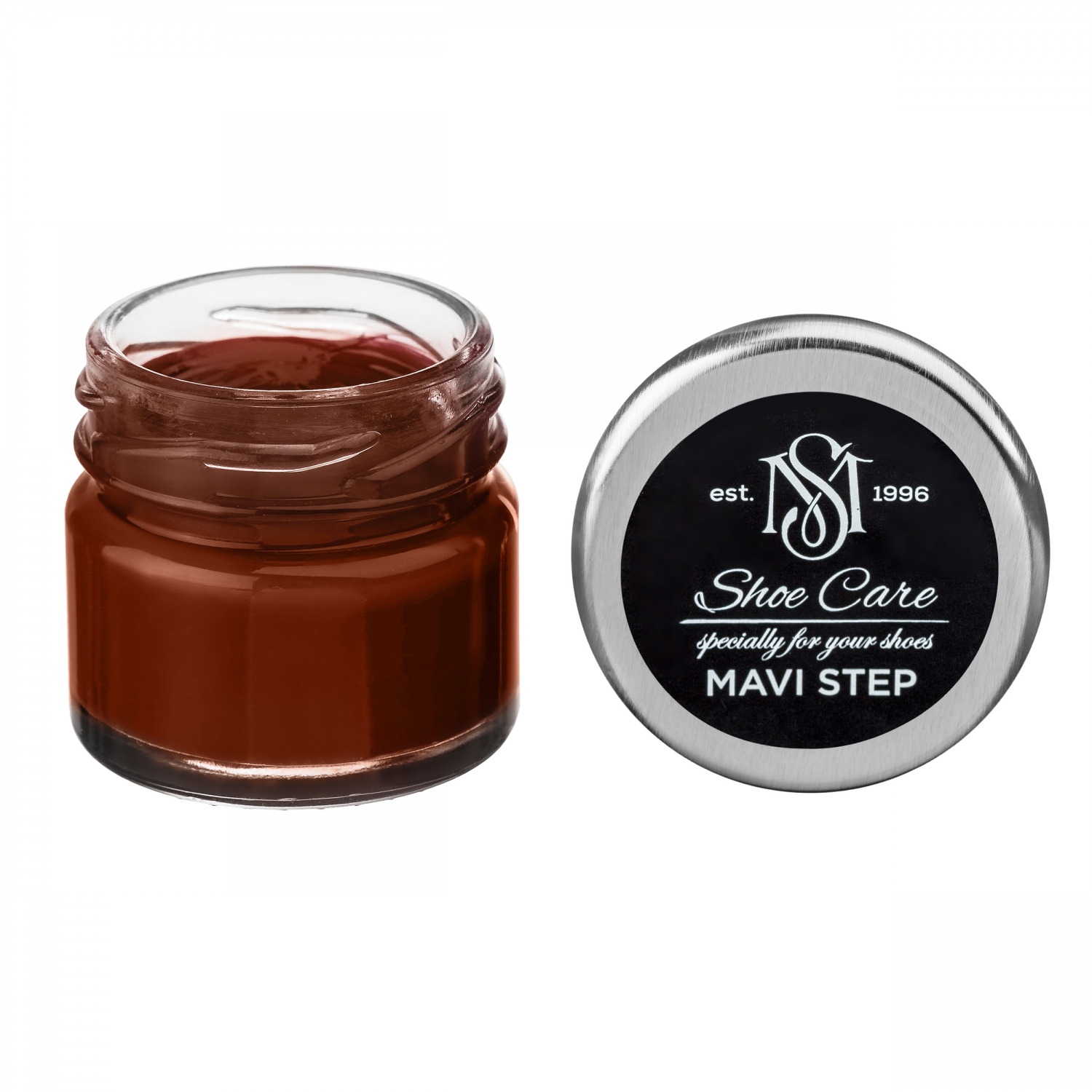

Крем для обуви коричневый 157 Mavi Step Creme De Beaute, 25 мл