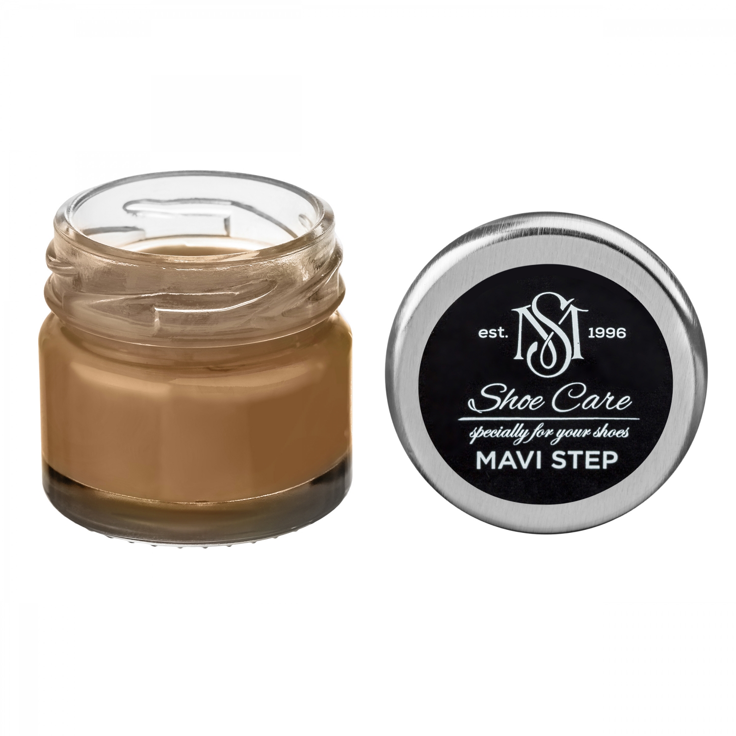 

Крем для обуви темно бежевый 178 Mavi Step Creme De Beaute, 25 мл