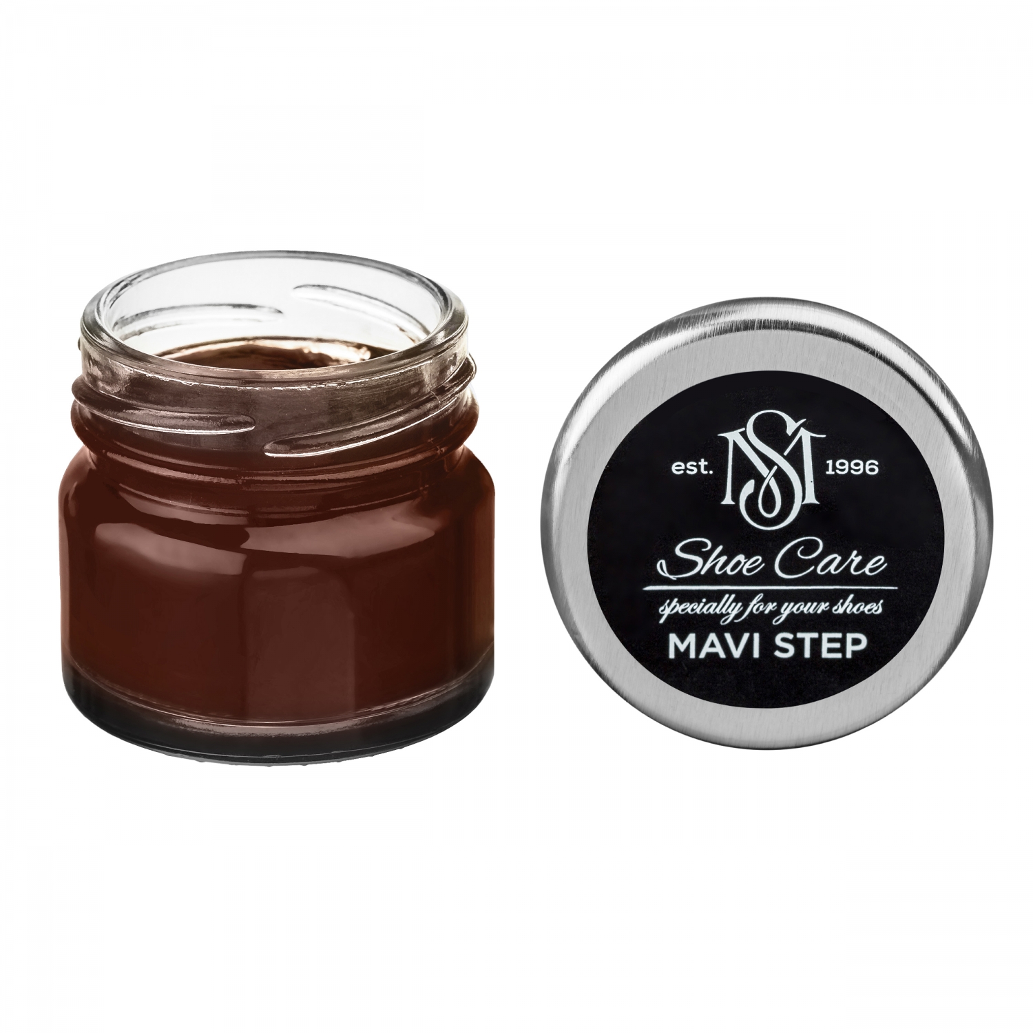 

Крем для обуви темно коричневый 180 Mavi Step Creme De Beaute, 25 мл