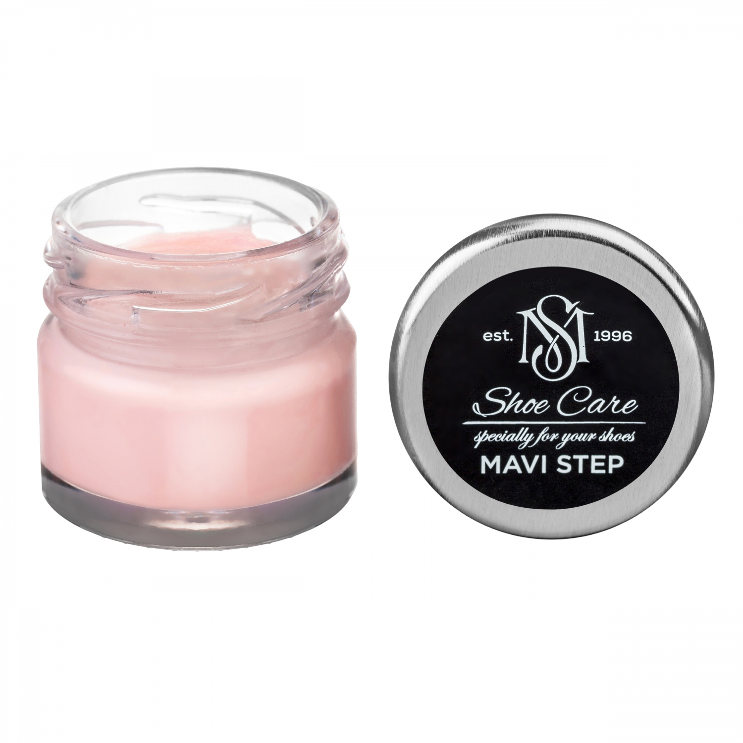 

Крем для обуви розовый 124 Mavi Step Creme De Beaute, 25 мл