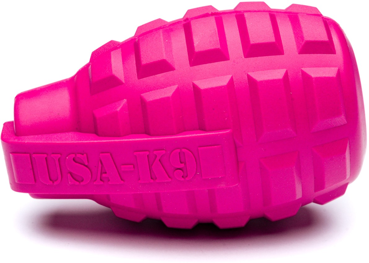

Игрушка для собак SodaPup Grenade - XL - Pink